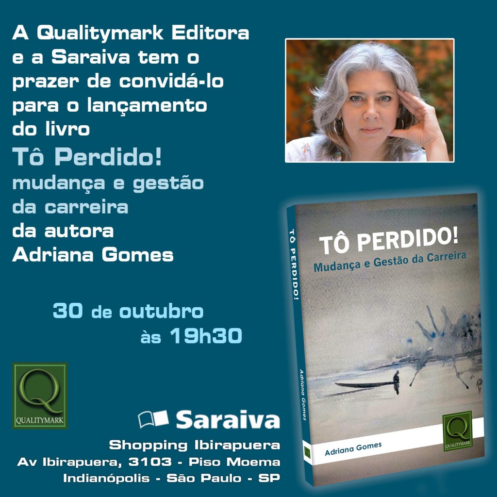 Adriana Gomes lança seu novo livro, na próxima quinta-feira.